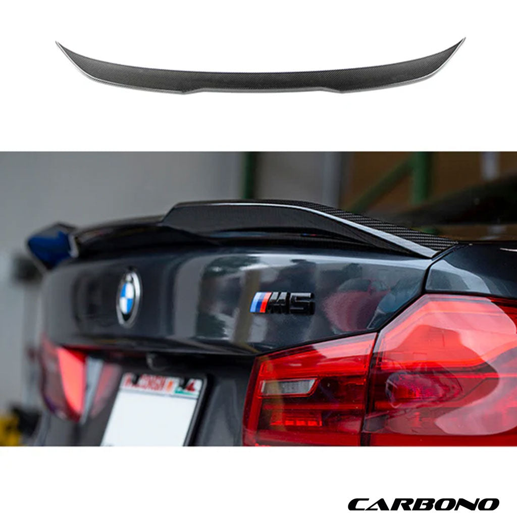 Heckspoiler CB EVO-V2 aus Dry Carbon – passend für BMW F90 M5 / 5er G30 Limousine