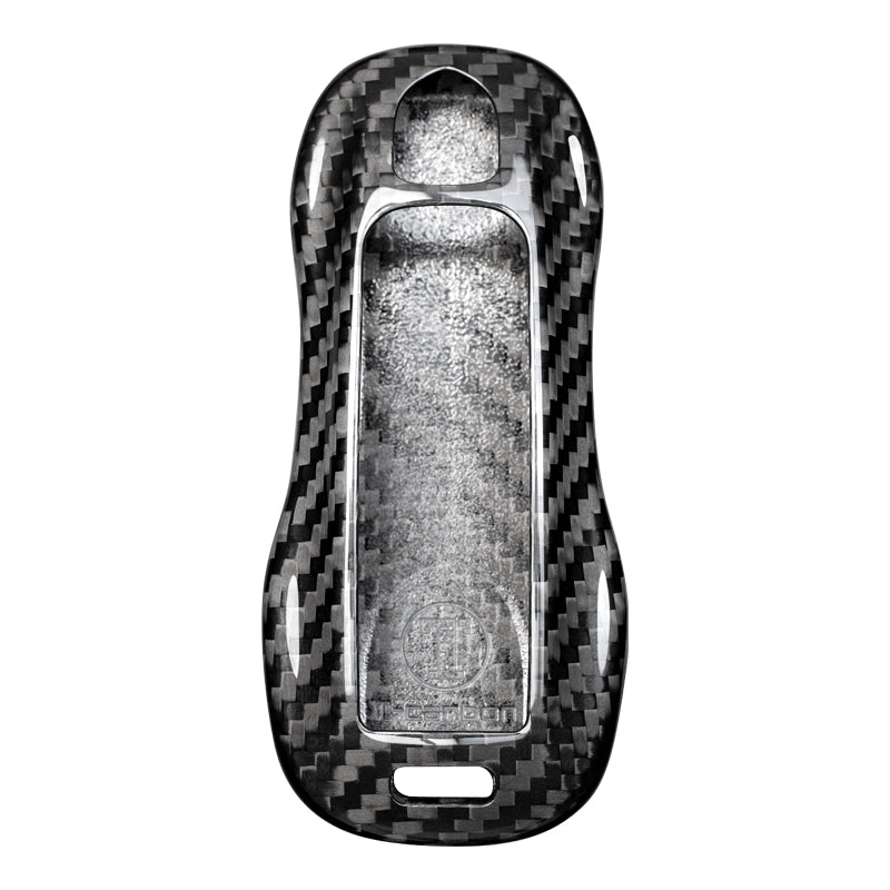 Autoschlüssel Hülle aus Carbon - passend für Porsche Panamera, aktueller Cayenne