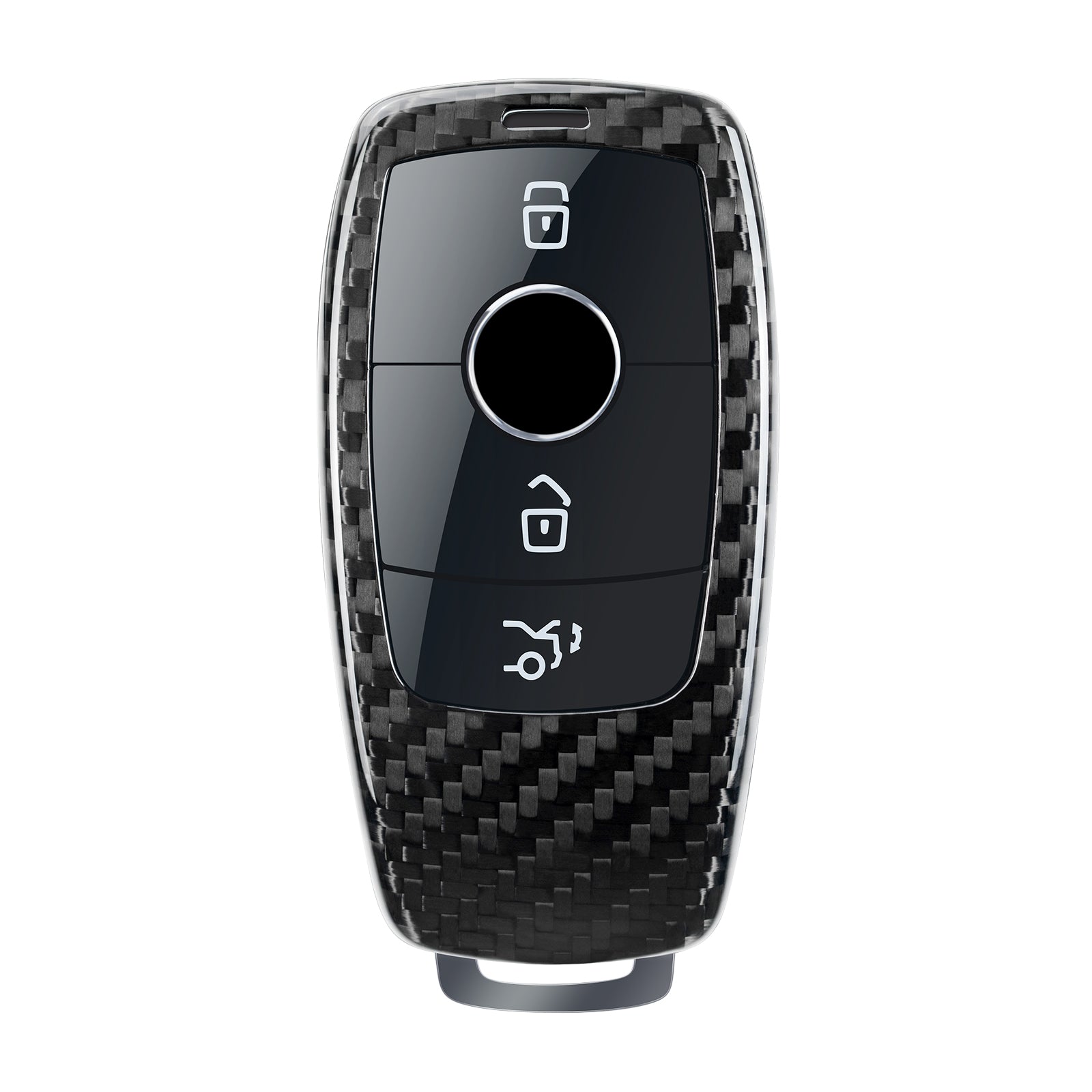 Autoschlüssel Hülle aus Carbon - passend für Mercedes Benz CLS-, CLA-, A-, B-, C-, S-Klasse