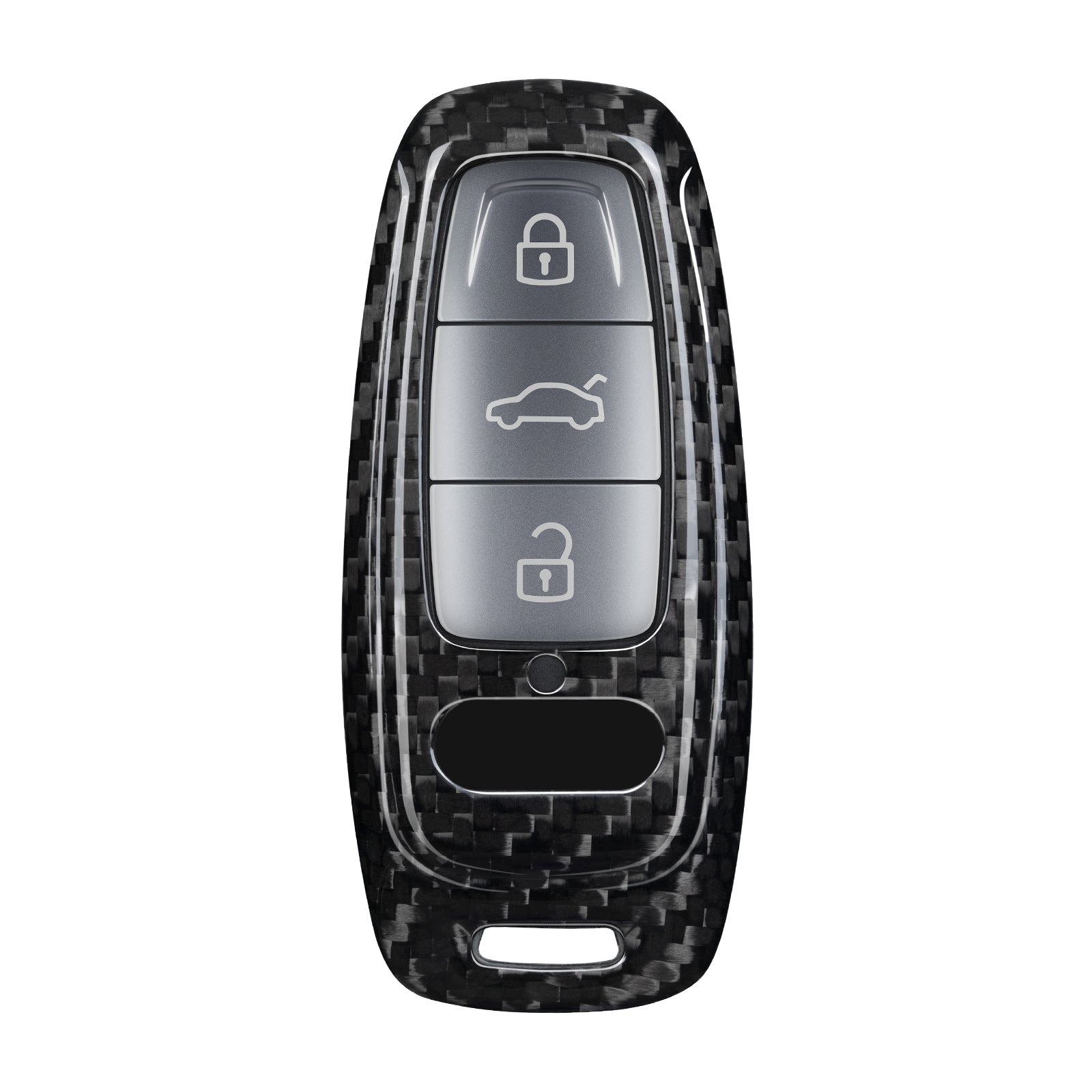 Autoschlüssel Hülle aus Carbon - passend für Audi A6, A7, A8, RS4, RS5, RS6, RS7