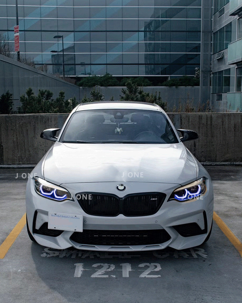 Motorsport Style RGB Tagfahrlichter – BMW 2er F22/F23 LCI & M2 F87 LCI (LED) – Mehrfarbig, App‑Steuerung via Bluetooth