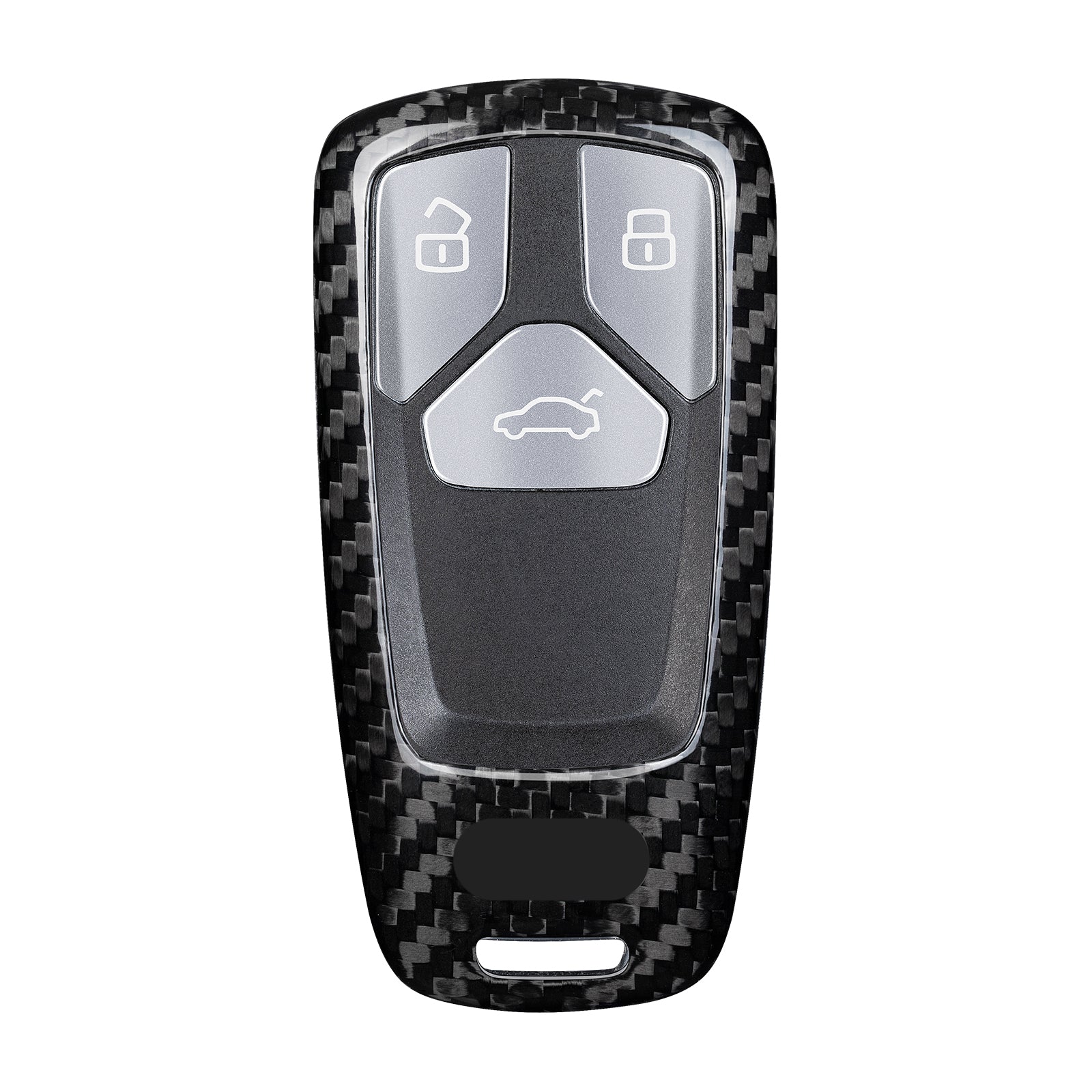 Autoschlüssel Hülle aus Carbon – passend für Audi Modelle (Bj. 2014–2022)