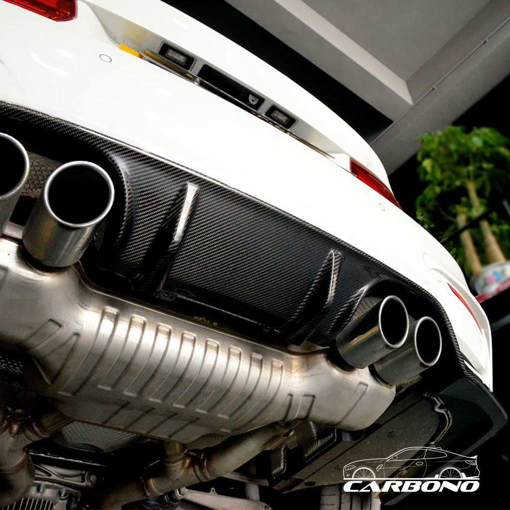 Carbon Heckdiffusor mit seitlichen Flaps - BMW M3 und M4 (F80, F82, F83)