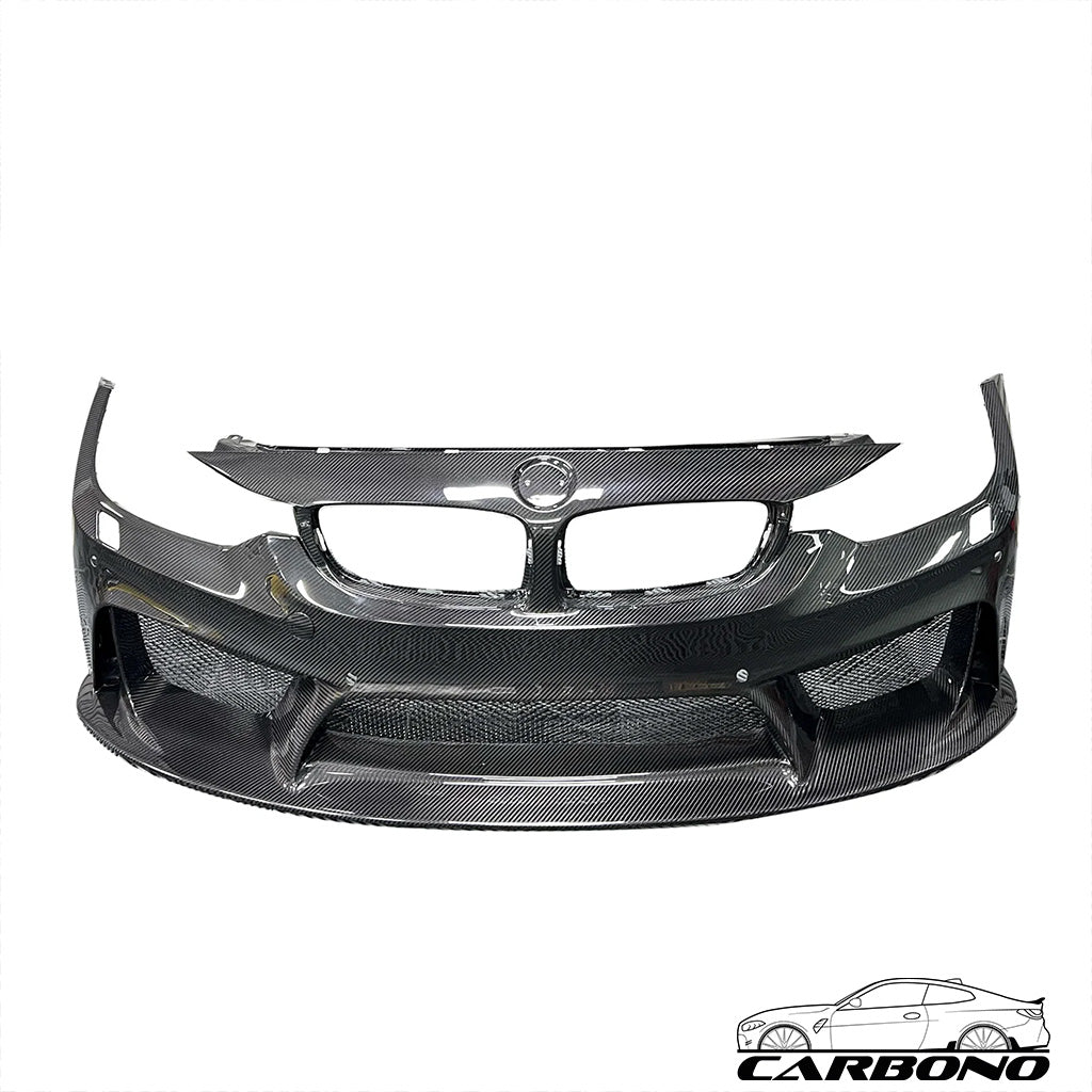 Frontstoßstange in Dry Carbon - BMW M3 F80 M4 F82 F83