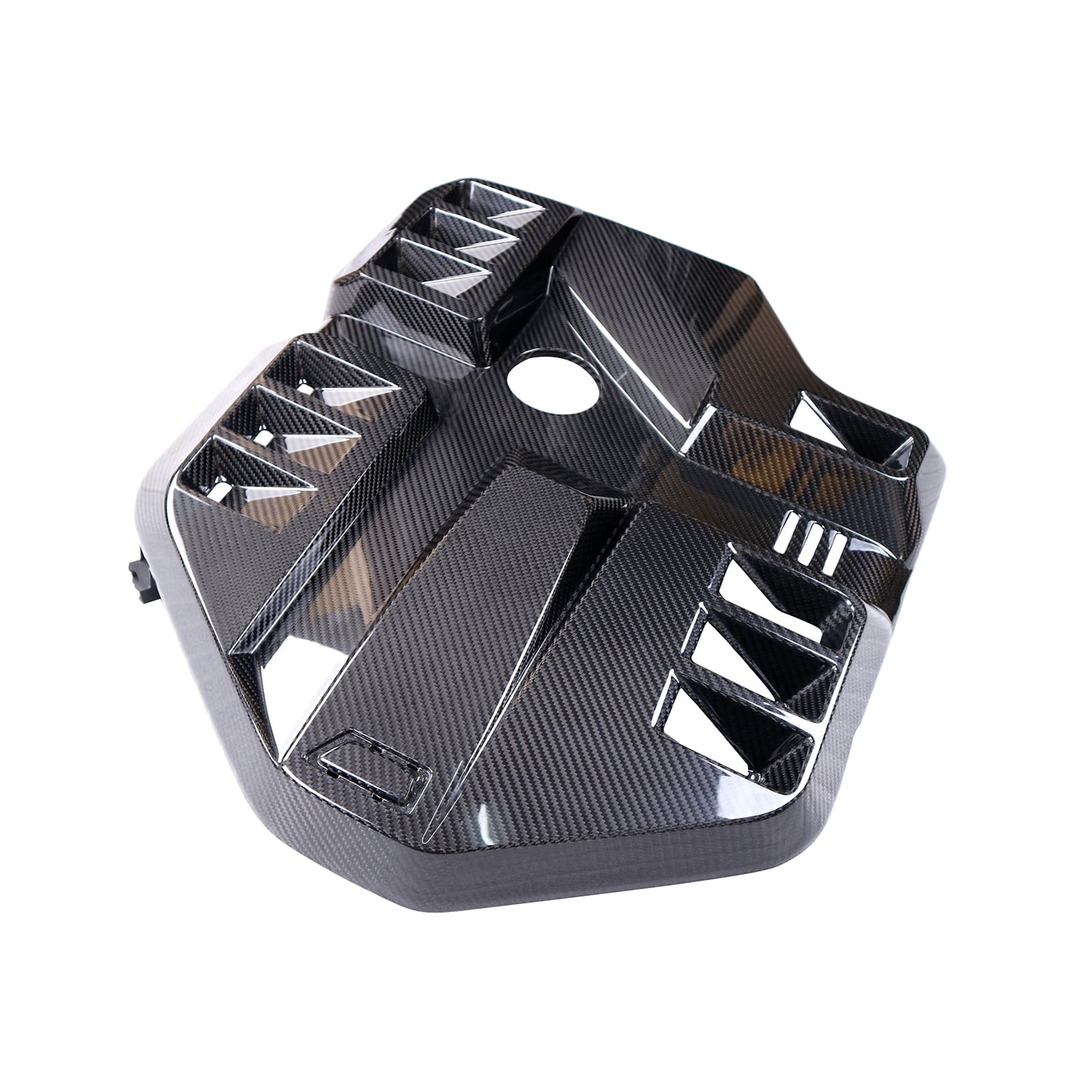 Dry Carbon Motorabdeckung PLUS passend für BMW M2 G87 M3 G80 G81 M4 G82 G83