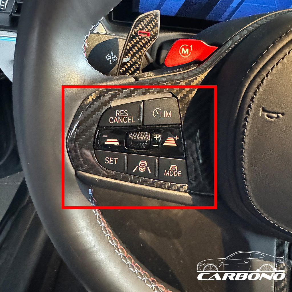 Carbon Alcantara Lenkrad passend für BMW G Serie