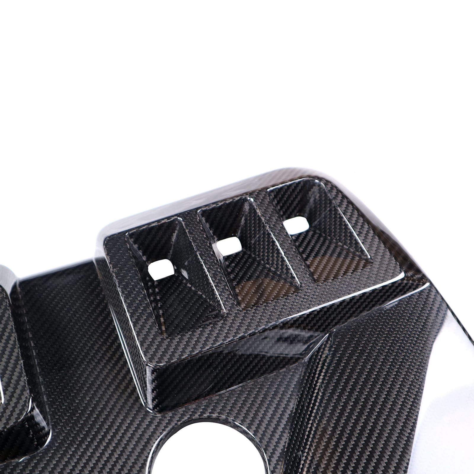 Dry Carbon Motorabdeckung PLUS passend für BMW M2 G87 M3 G80 G81 M4 G82 G83