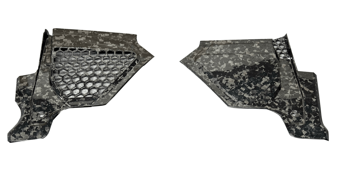 Dry Carbon Motorraum obere Abdeckungen Set links und rechts passend für BMW M2 G87 M3 G80 G81 M4 G82 G83