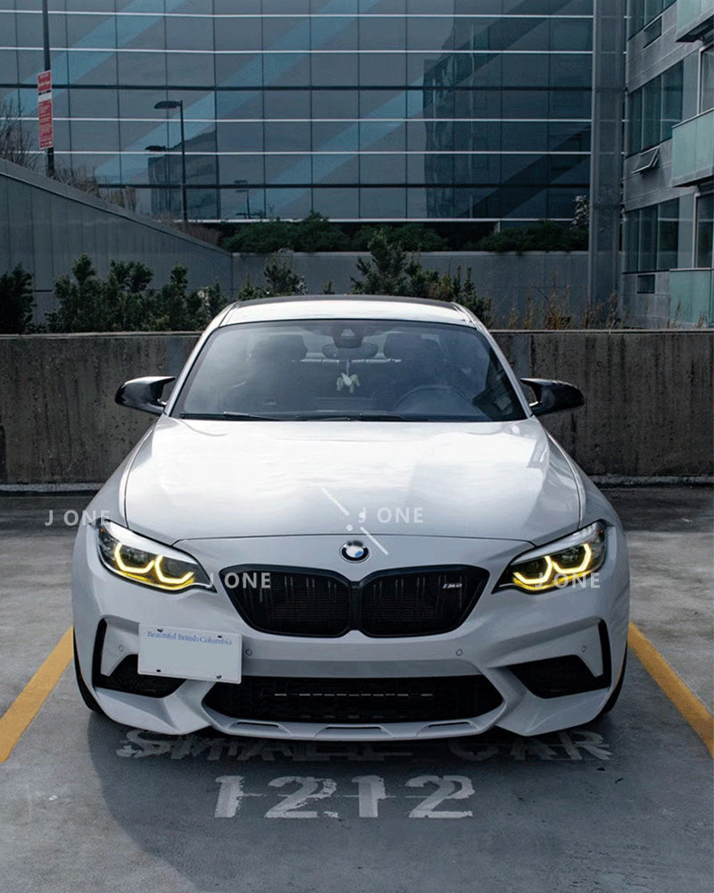 Motorsport Style RGB Tagfahrlichter – BMW 2er F22/F23 LCI & M2 F87 LCI (LED) – Mehrfarbig, App‑Steuerung via Bluetooth