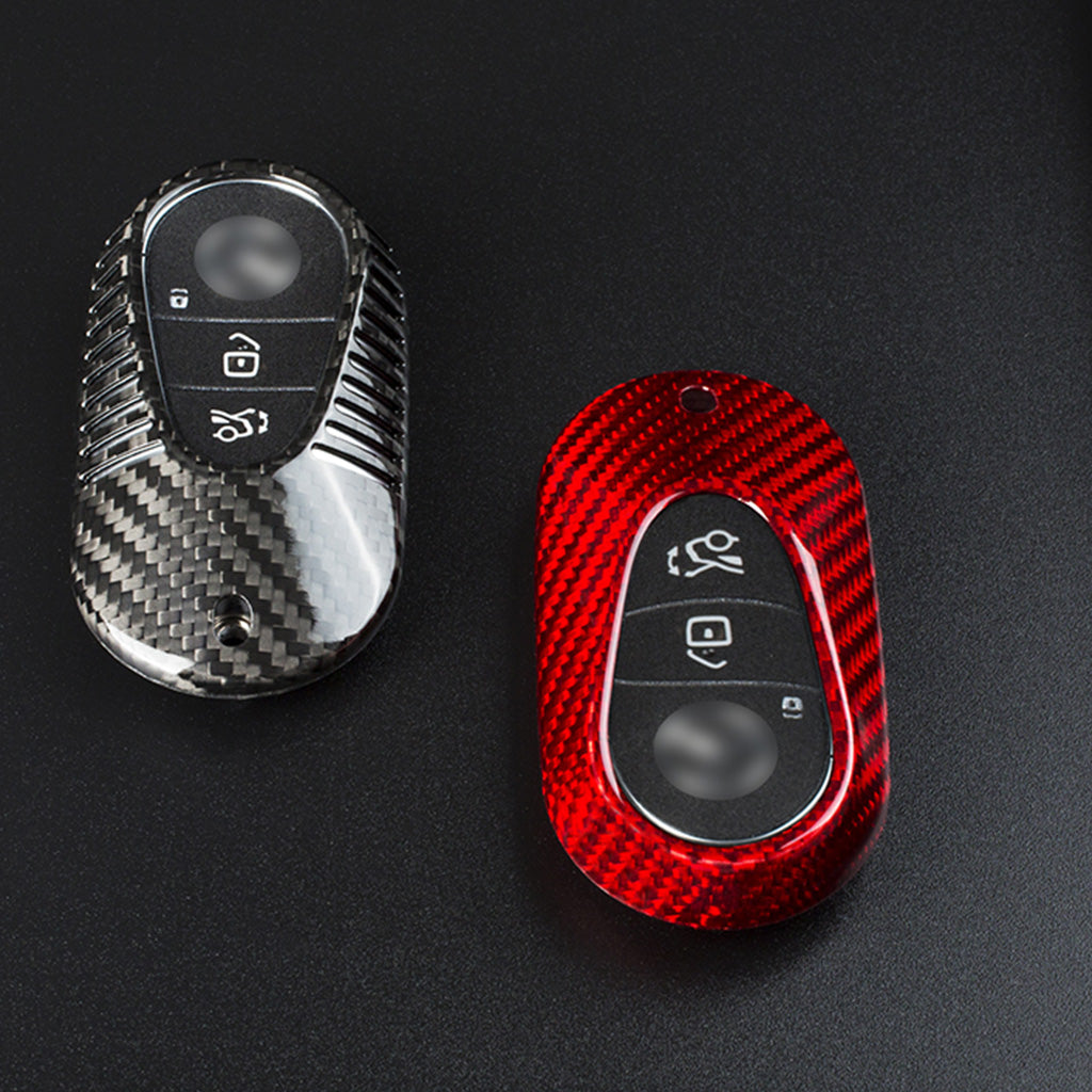 Autoschlüssel Hülle aus Carbon - passend für Mercedes-Benz C-, S-Klasse
