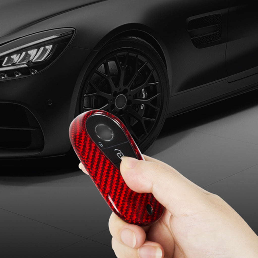 Autoschlüssel Hülle aus Carbon - passend für Mercedes-Benz C-, S-Klasse