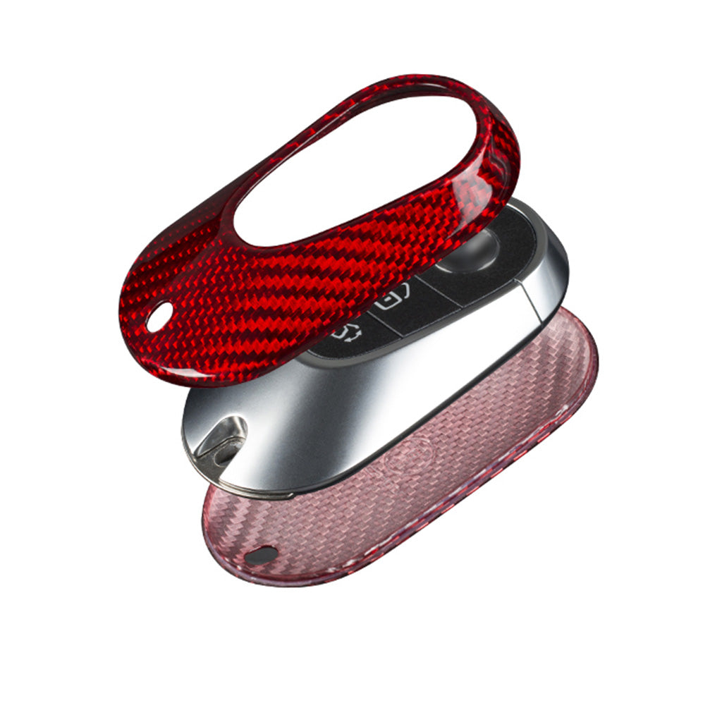 Autoschlüssel Hülle aus Carbon - passend für Mercedes-Benz C-, S-Klasse