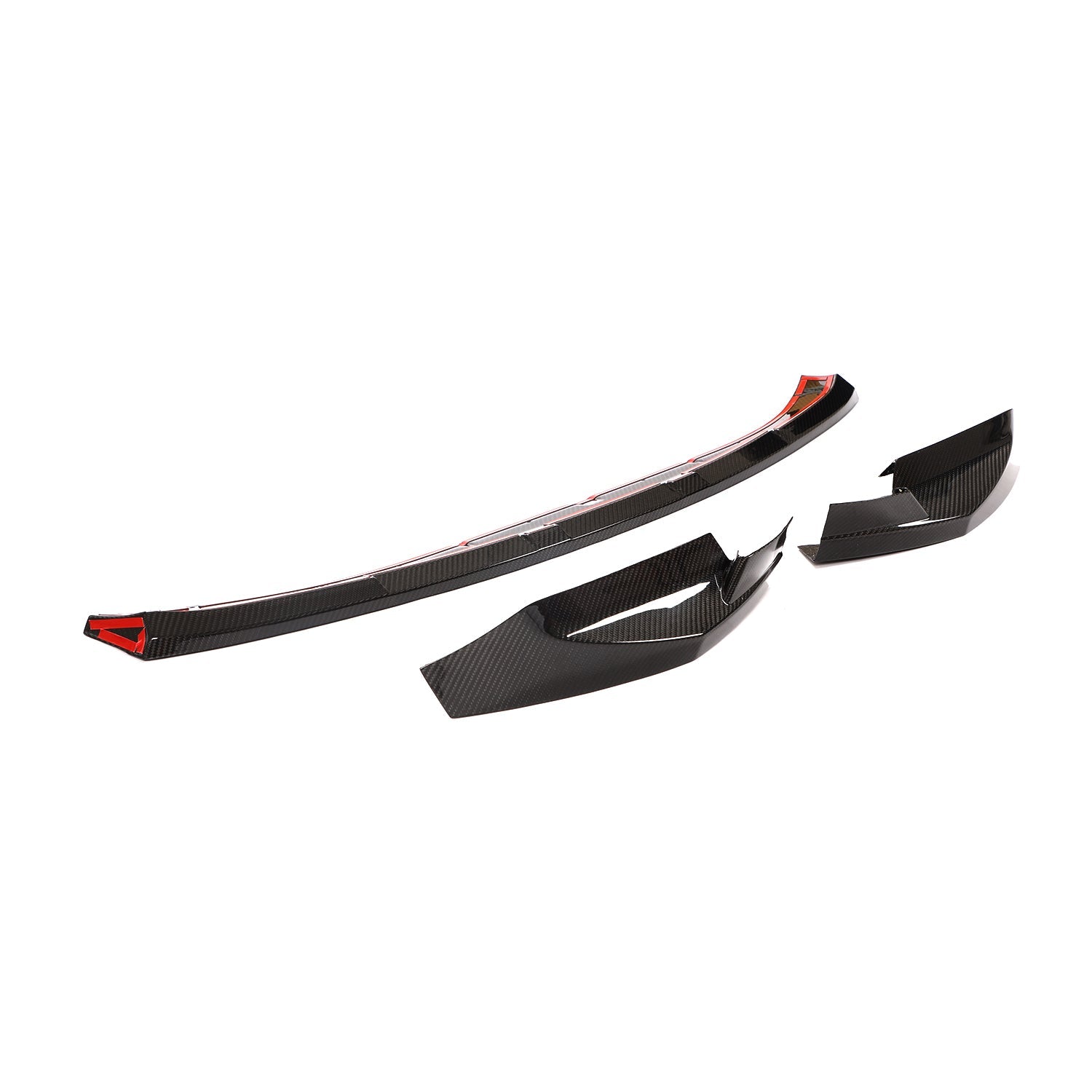 Frontlippe Spoiler Schwert CB EVO-Performance 3 teilig Dry Carbon - passend für BMW M3 G80 G81 M4 G82 G83