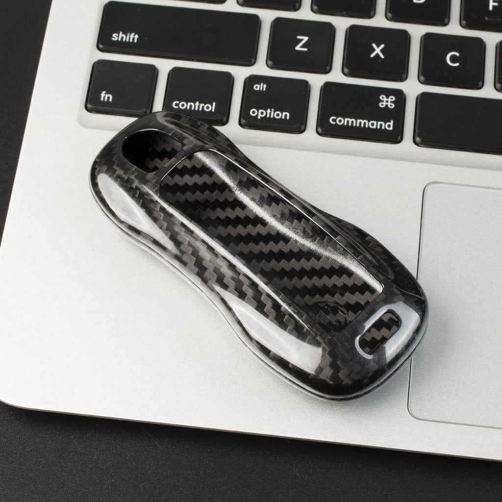 Autoschlüssel Cover aus Dry Carbon - passend für viele Porsche Modelle