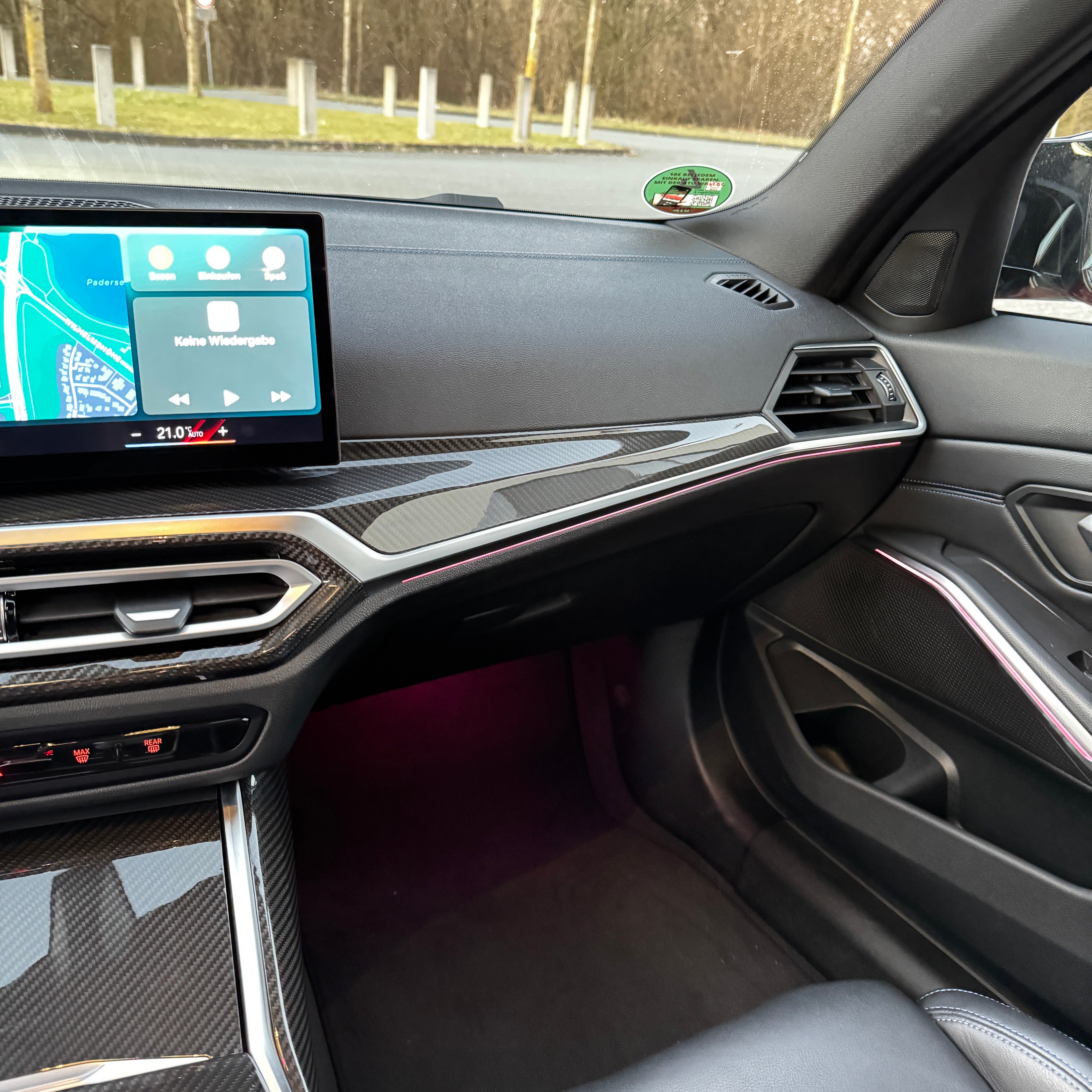 Carbon Interior Set 5-7 Teile - für BMW 3er, 4er, 2er (G20, G21, G22, G23, G26, G42, G80, G81, G82, G83, G87)
