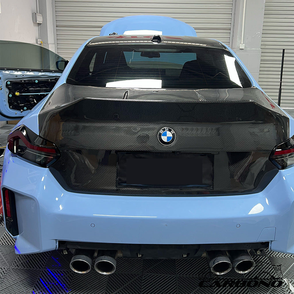 Kofferraum Klappe Trunk CS Style Dry Carbon - BMW M2 G87