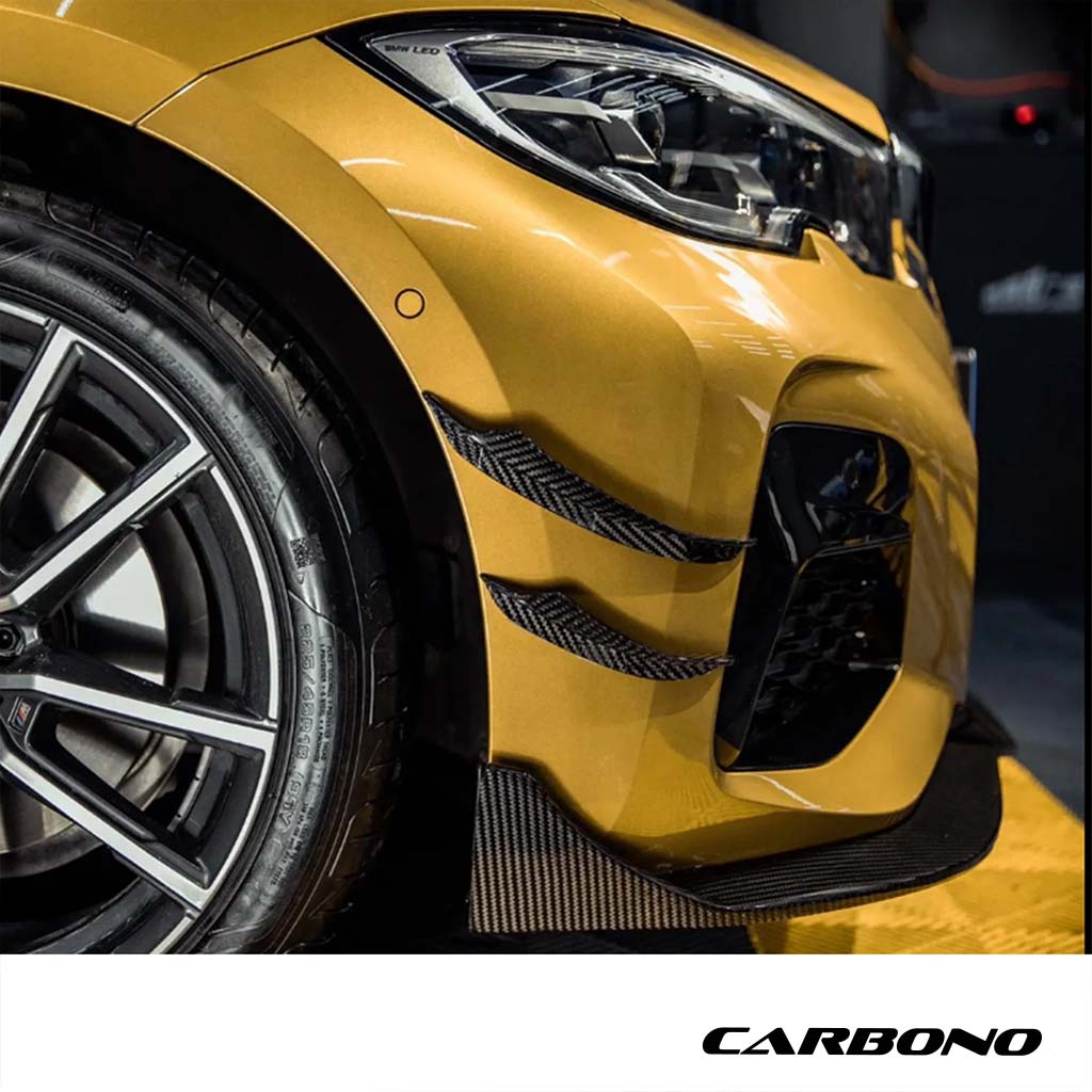Canards aus Dry Carbon – passend für BMW 3er G20 Pre-LCI (2019–2022)
