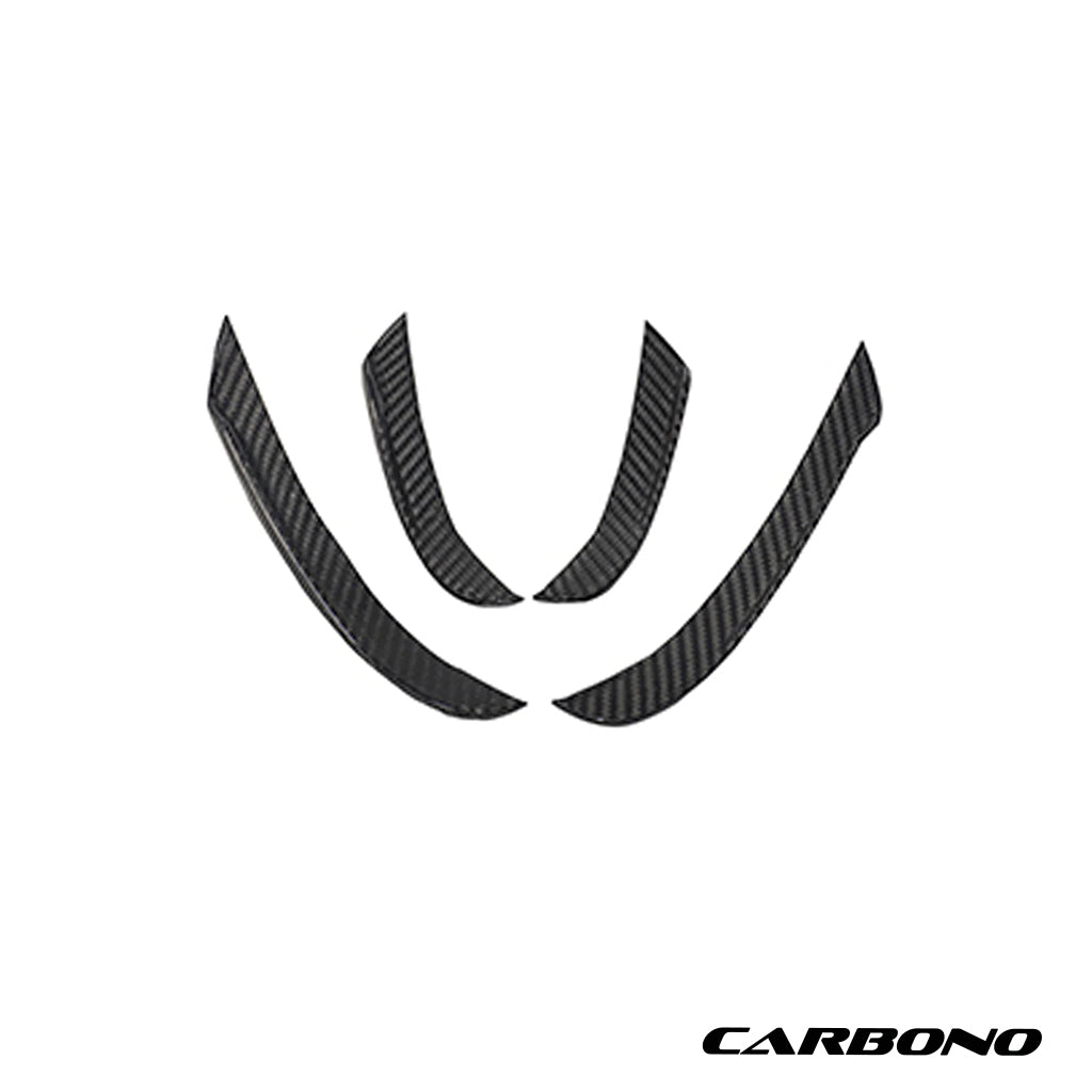 Canards aus Dry Carbon – passend für BMW 3er G20 Pre-LCI (2019–2022)