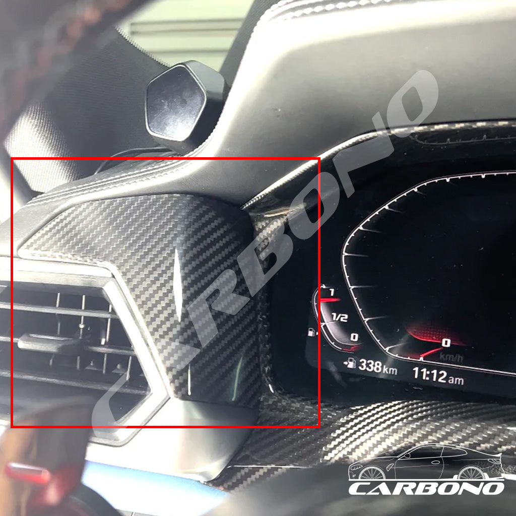 Carbon Blende Armaturenbrett linke Lüftungsdüse - BMW M3, M4 (G80, G82, G83)