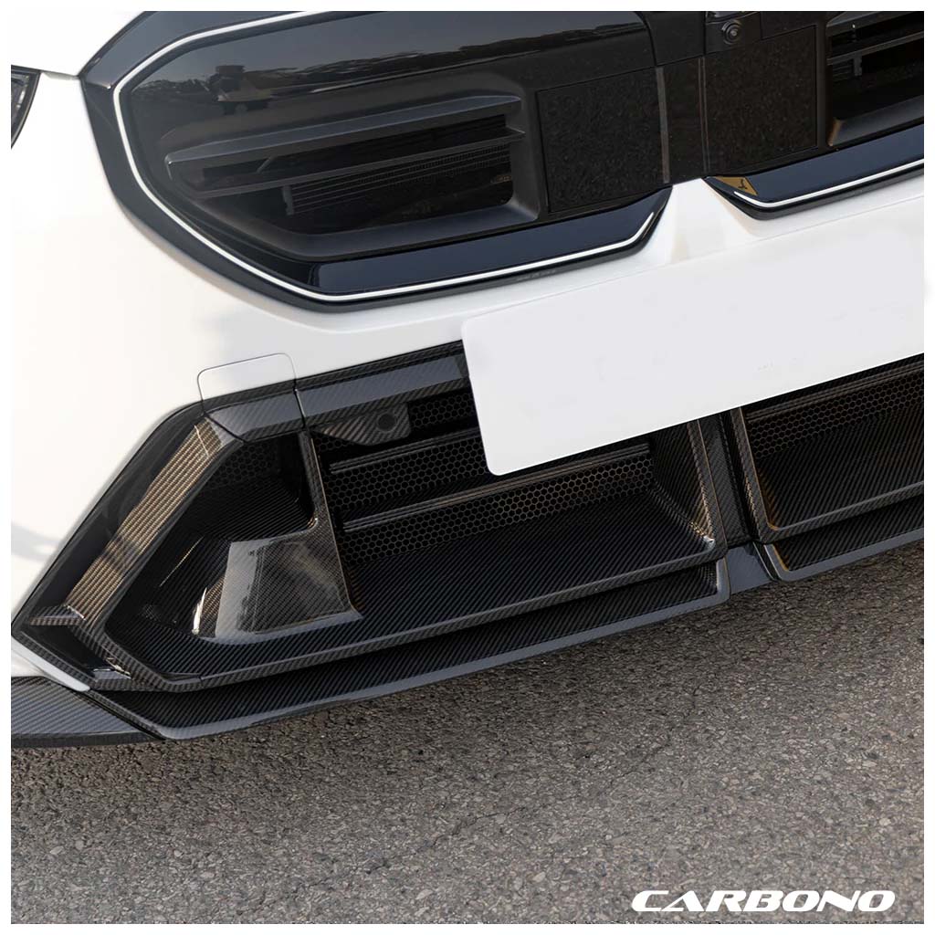SOOQOO Center Trim – Mittelstück Frontstoßstange aus Dry Carbon – BMW M5 G90 / G99