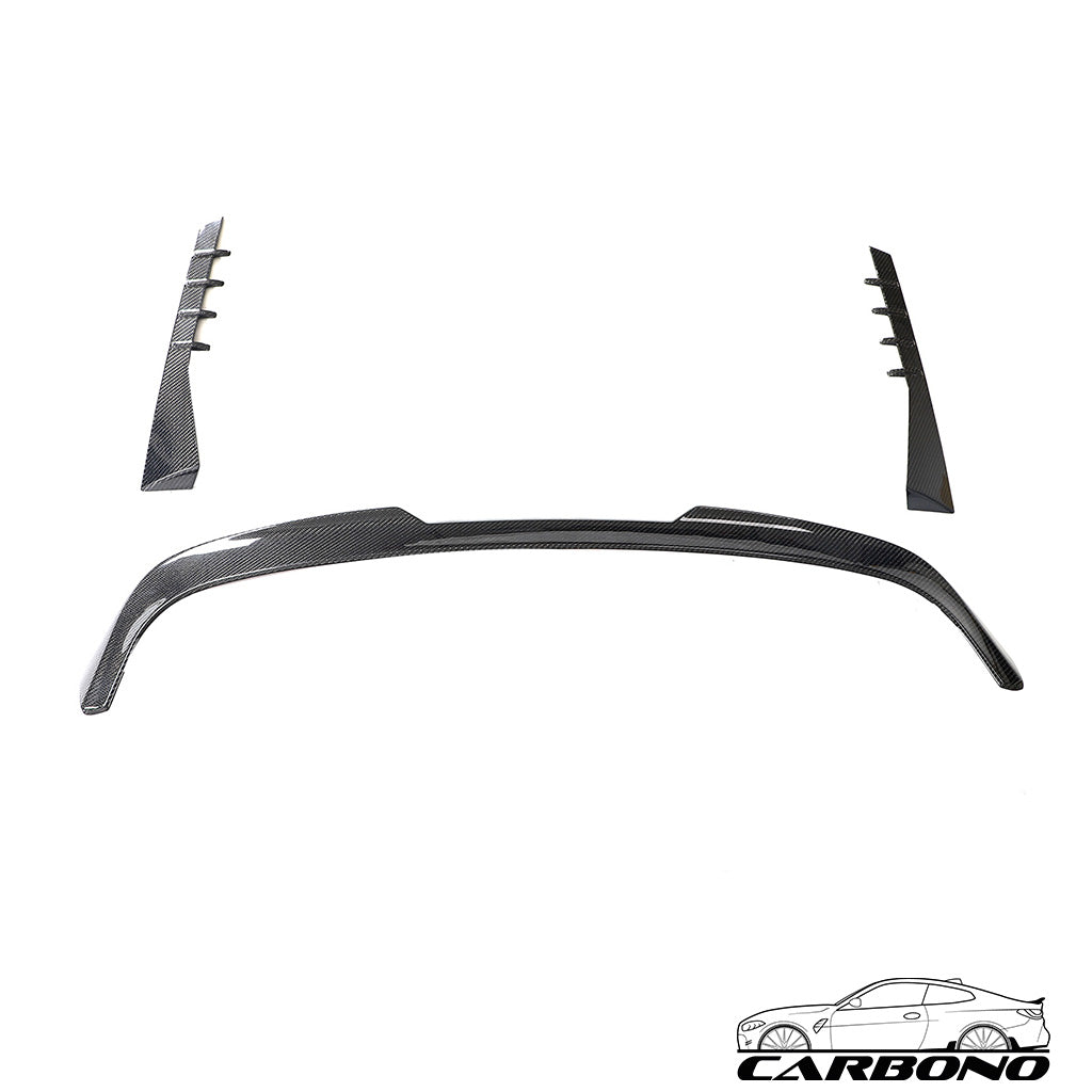 Dachkanten Spoiler inkl. seitliche Scheibenaufsätze in Carbon - BMW M3 Touring (G81), 3er (G21)
