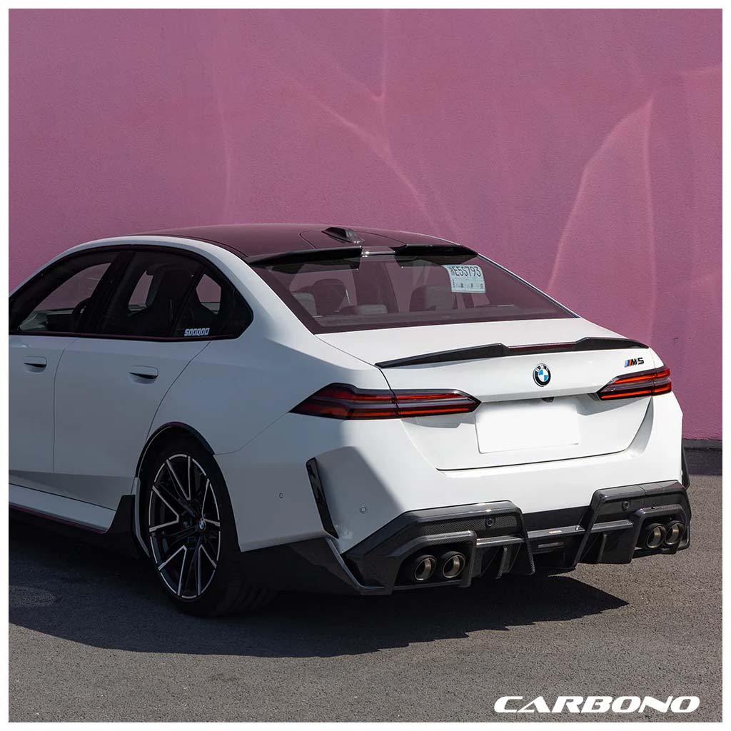 Dachspoiler SOOQOO SQ-A Style aus Dry Carbon – passend für BMW M5 G90