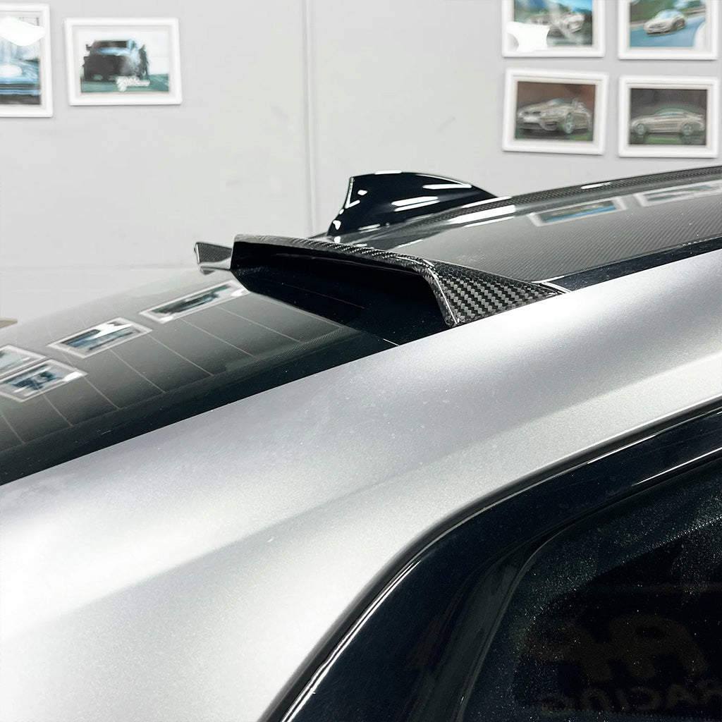 Dachkantenspoiler aus Dry Carbon - passend für BMW M2 G87, 2er G42, M3 G80, 3er G20, M4 G82, 4er G22