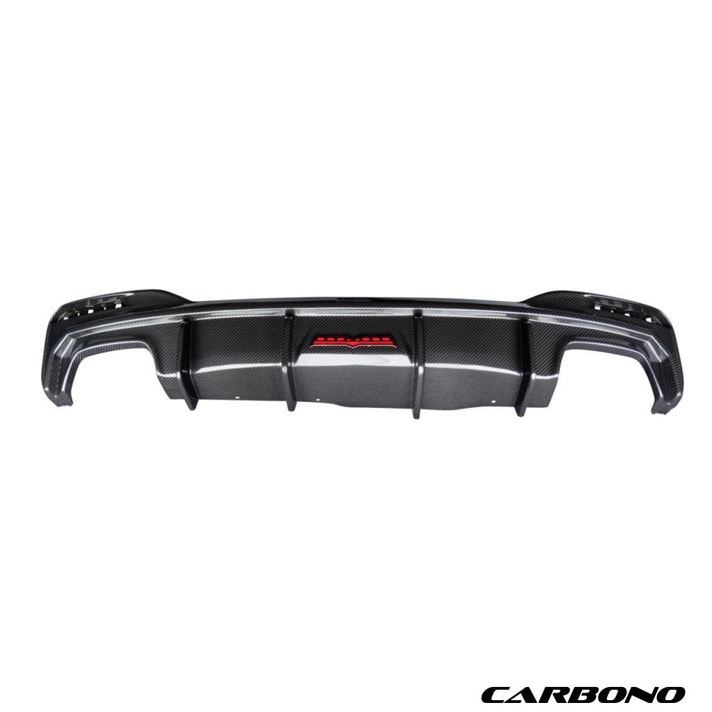 Diffusor aus Dry Carbon - passend für BMW 5er G30 / G31 LCI