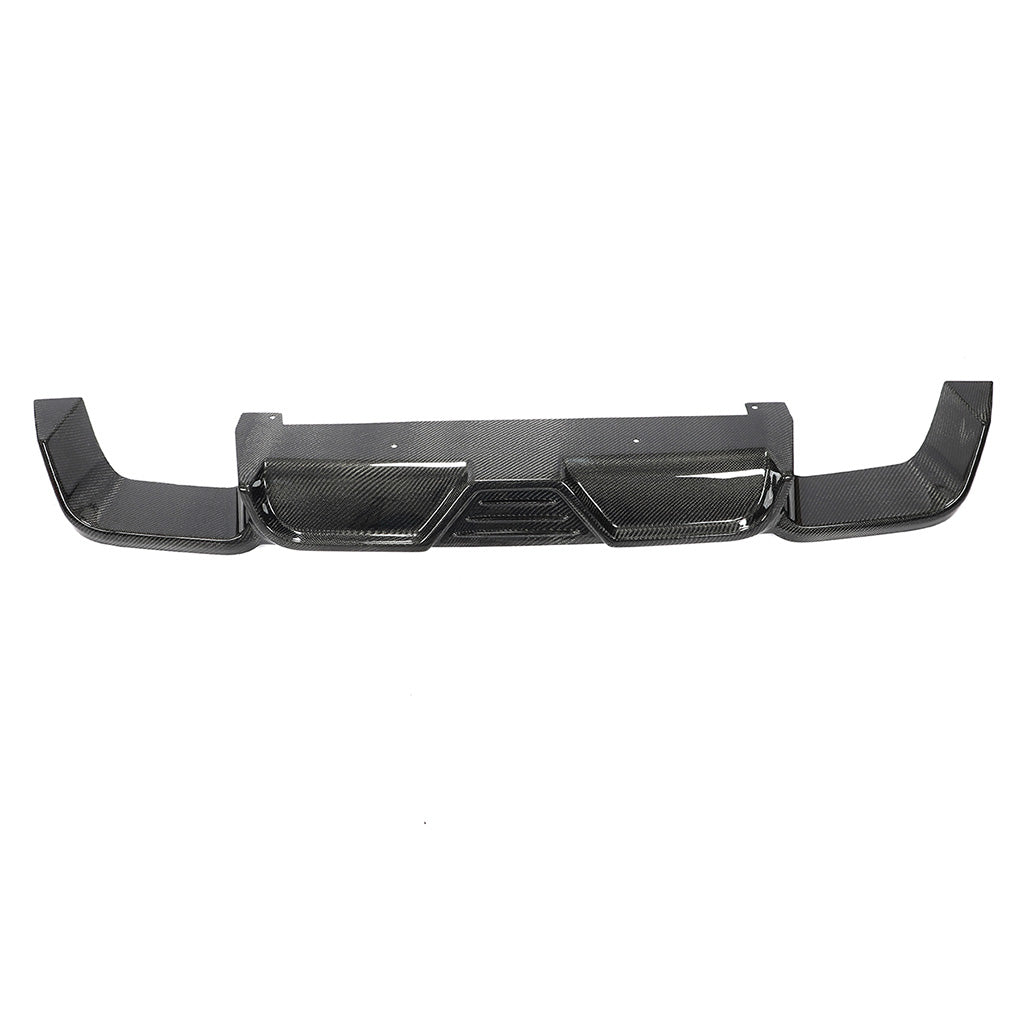 Diffusor EVO-JC 3-teilig aus Wet Carbon - passend für BMW X3M F97 (Bj. 19-21)