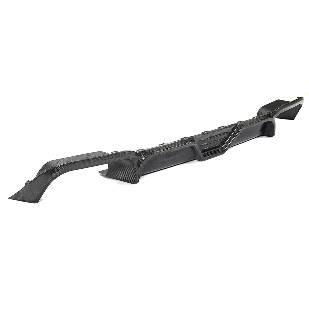 Diffusor EVO-JC 3-teilig aus Wet Carbon - passend für BMW X3M F97 (Bj. 19-21)