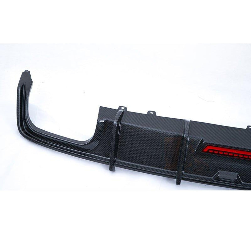 Diffusor EVO-KB aus Dry Carbon - passend für Audi A6 / S6 mit S-Line Exterieur Paket