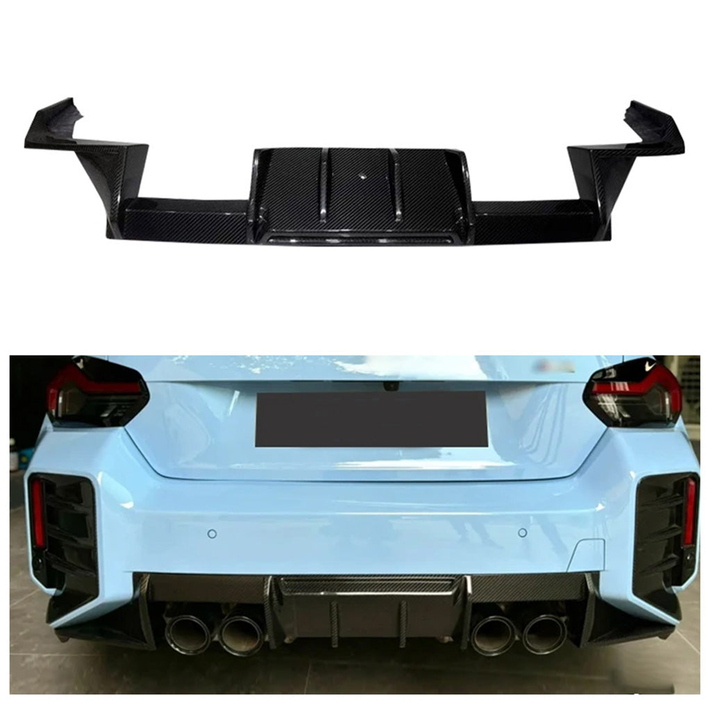Diffusor EVO-R4 aus Dry Carbon - passend für BMW M2 G87
