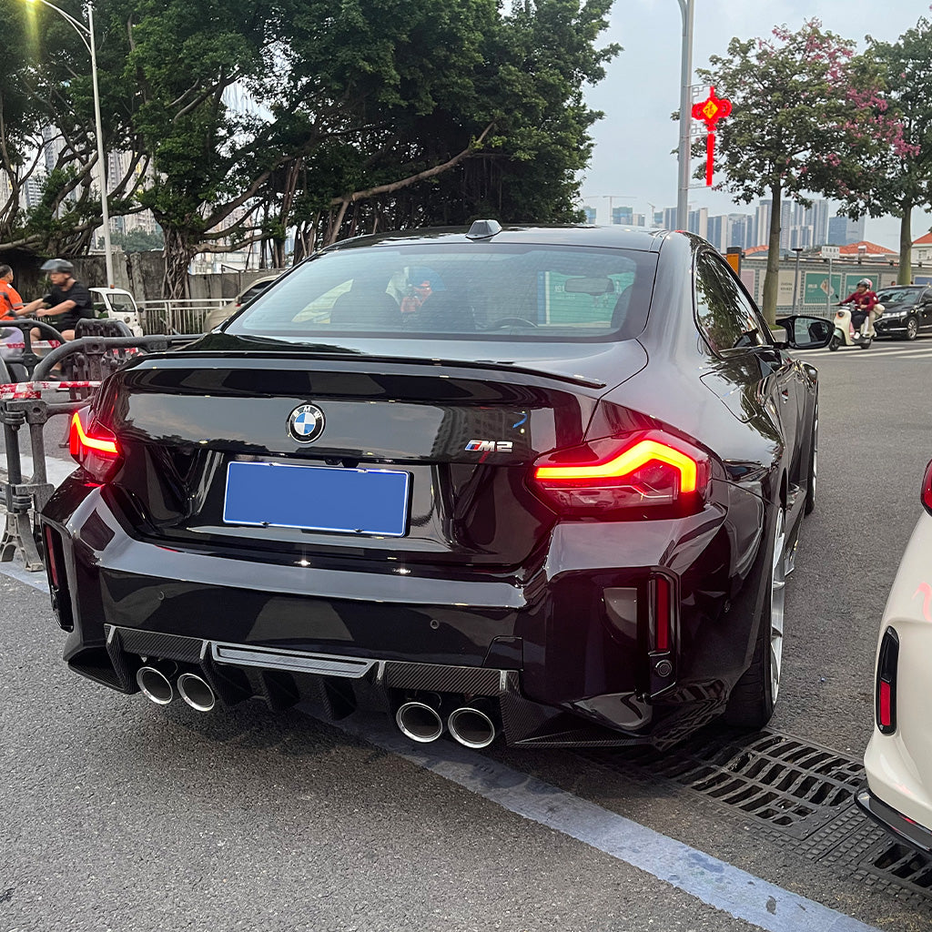 Diffusor EVO-R4 aus Dry Carbon - passend für BMW M2 G87