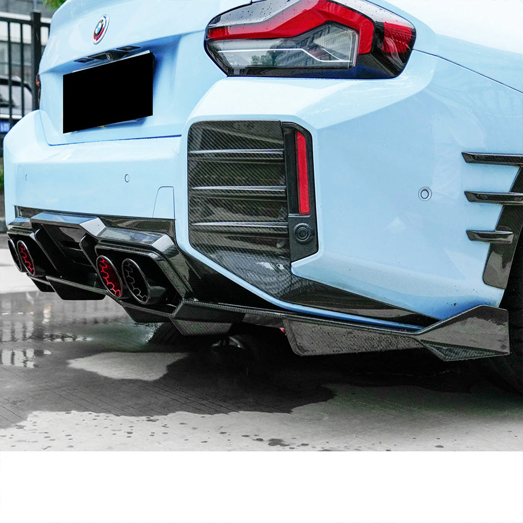 Diffusor EVO-V aus Dry Carbon - passend für BMW M2 G87