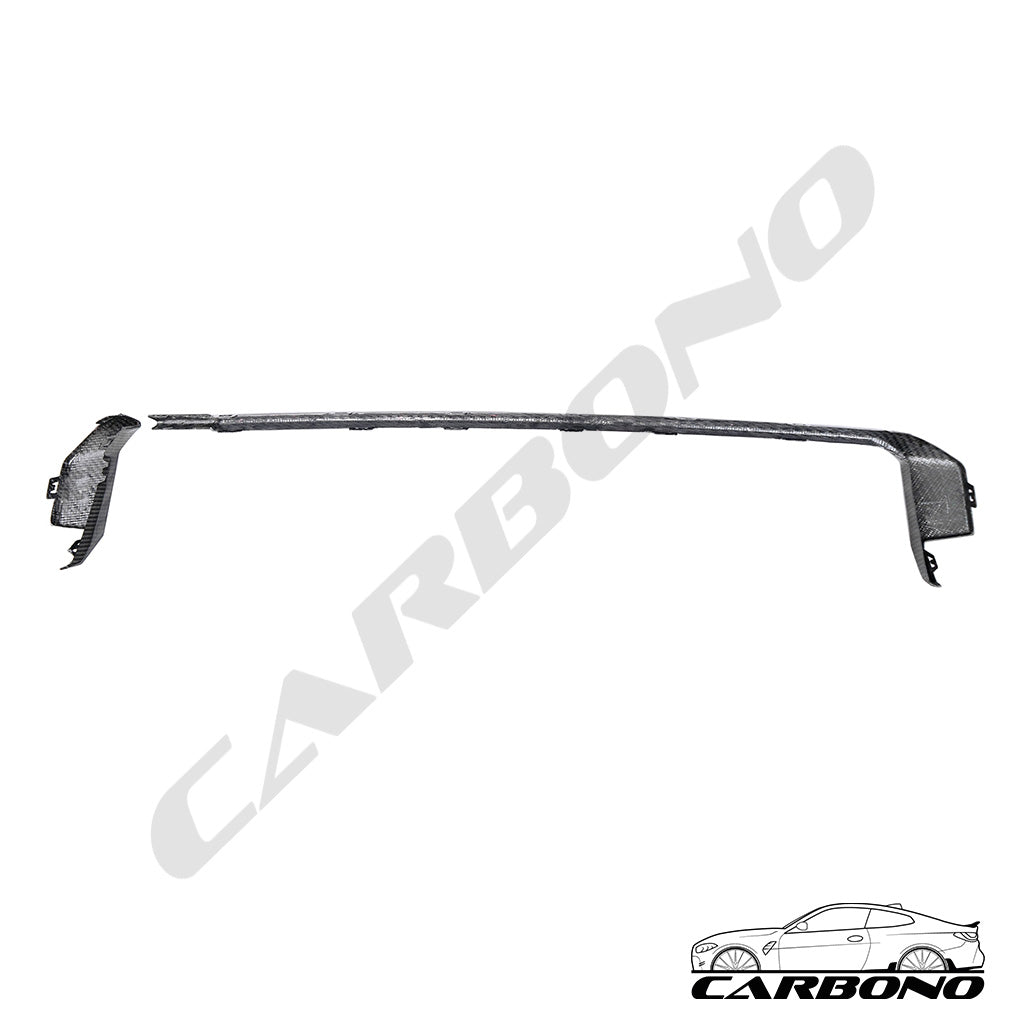 Heck Diffuser Rahmen Leiste Dry Carbon - BMW M3 G80 G81 M4 G82 G83