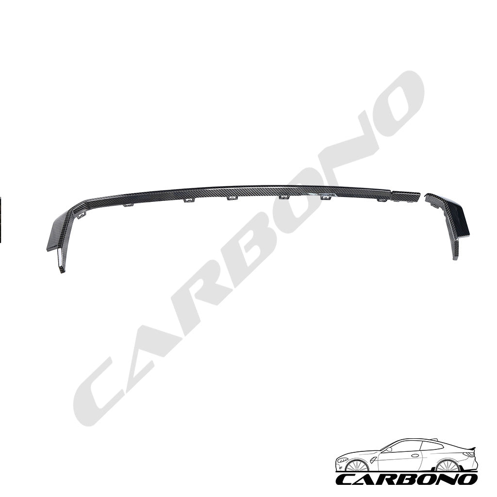 Heck Diffuser Rahmen Leiste Dry Carbon - BMW M3 G80 G81 M4 G82 G83