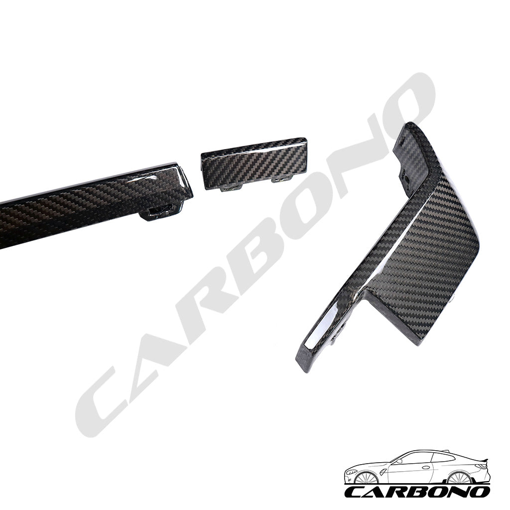 Heck Diffuser Rahmen Leiste Dry Carbon - BMW M3 G80 G81 M4 G82 G83