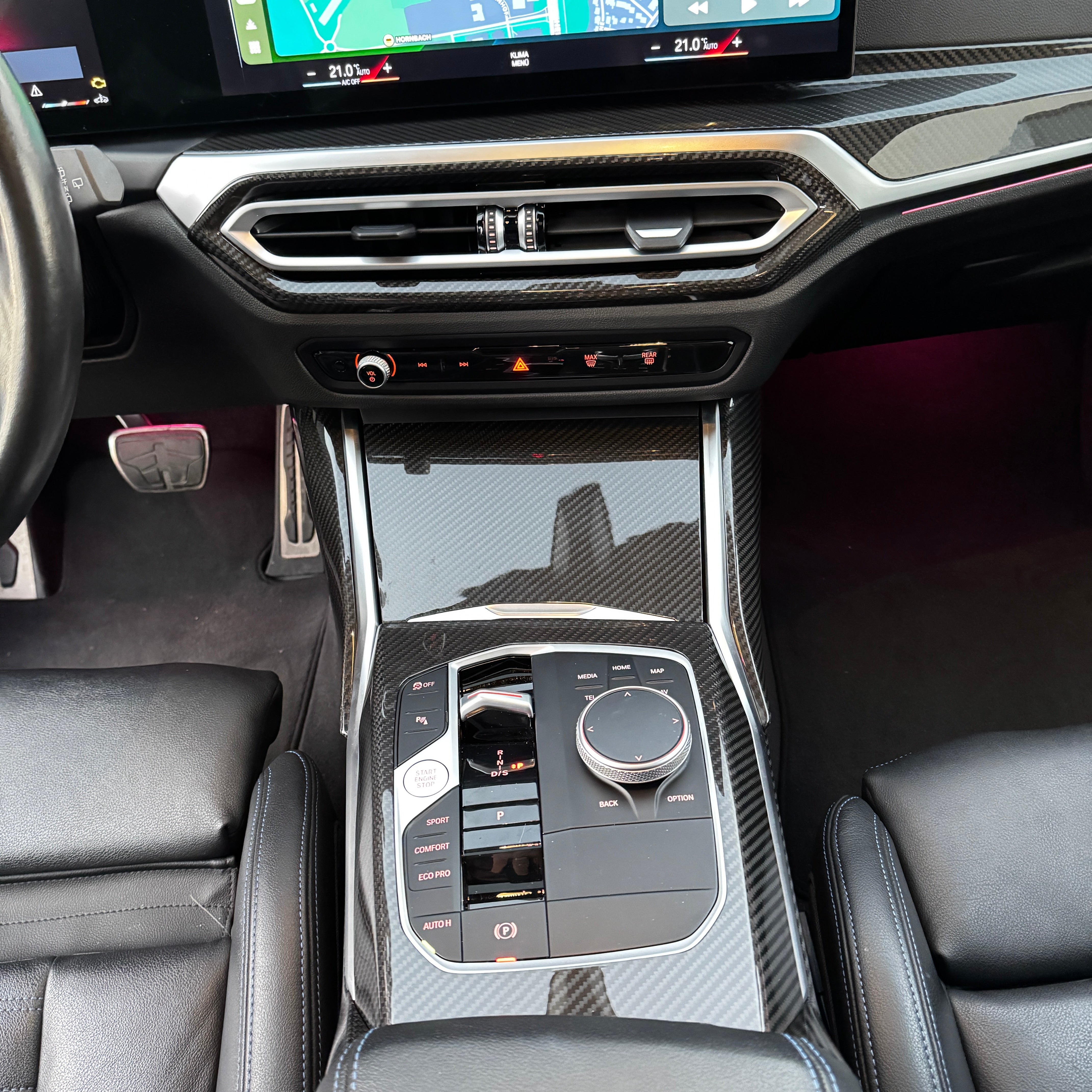 Carbon Interior Set 5-7 Teile - für BMW 3er, 4er, 2er (G20, G21, G22, G23, G26, G42, G80, G81, G82, G83, G87)