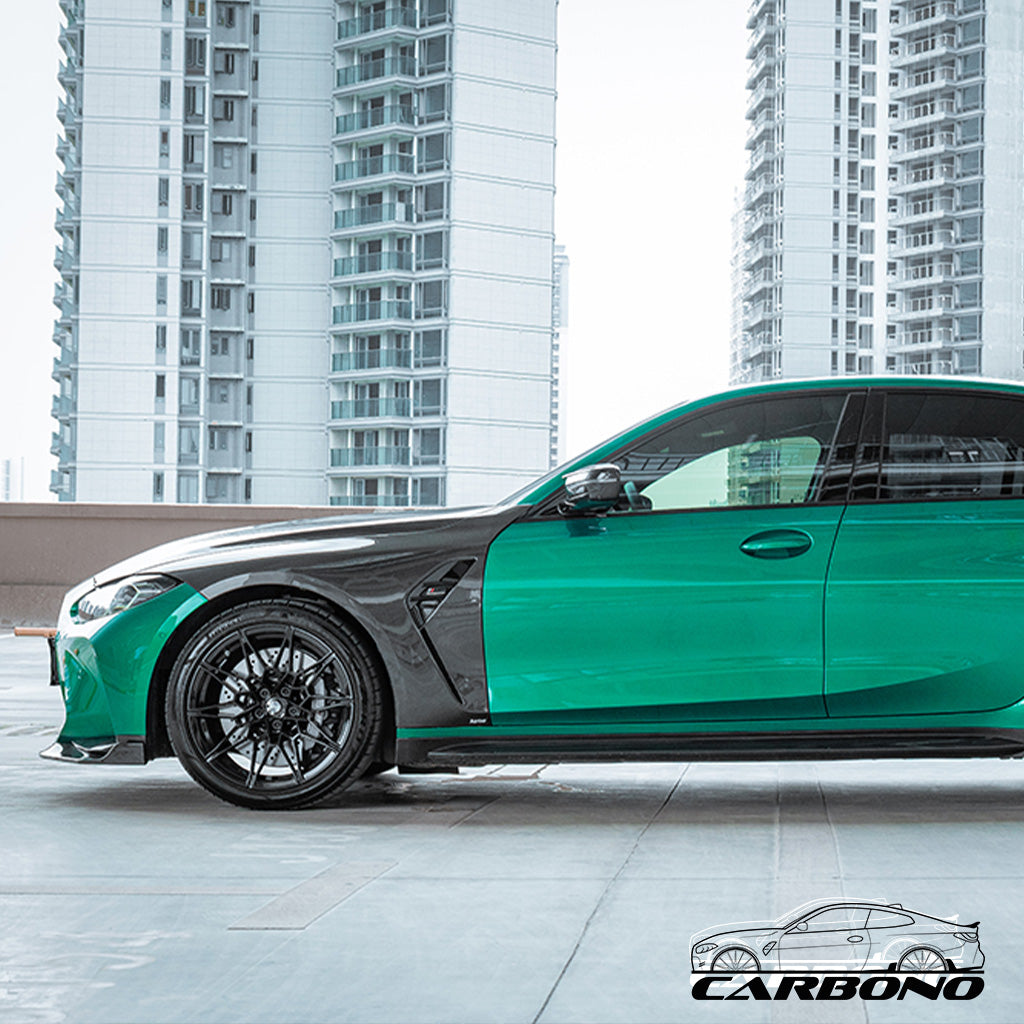 Kotflügel Set bestehend aus linken und rechten Kotflügel CB EVO-K1 Dry Carbon - passend für BMW M3 G80 G81