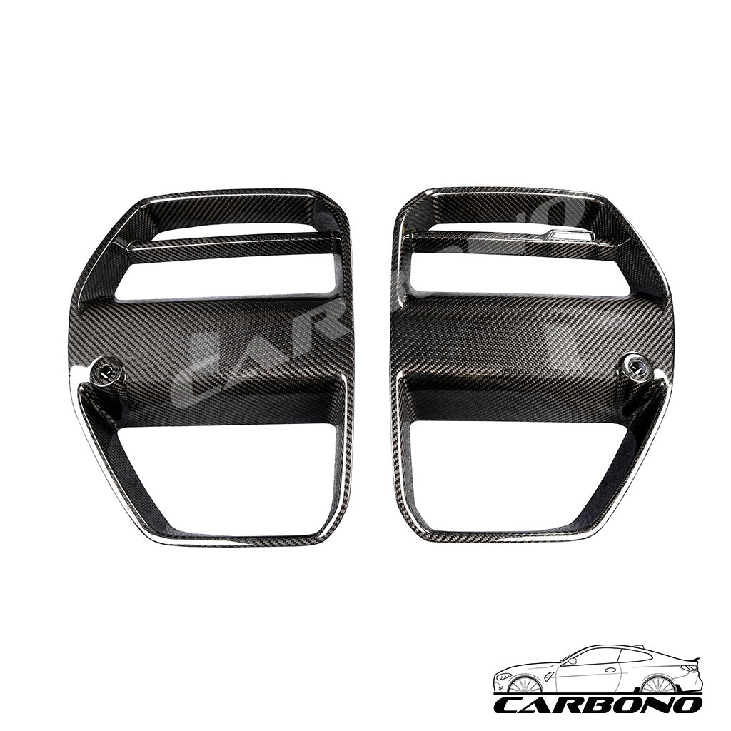 Kühlergrill V Style Dry Carbon - BMW M3 M4 (G80, G81, G82, G83)