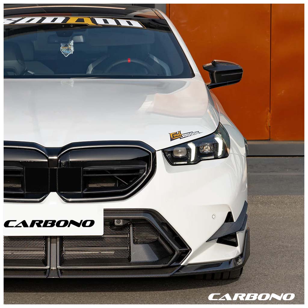 SOOQOO Frontlippe Type-B aus Dry Carbon – BMW M5 G90 / G99