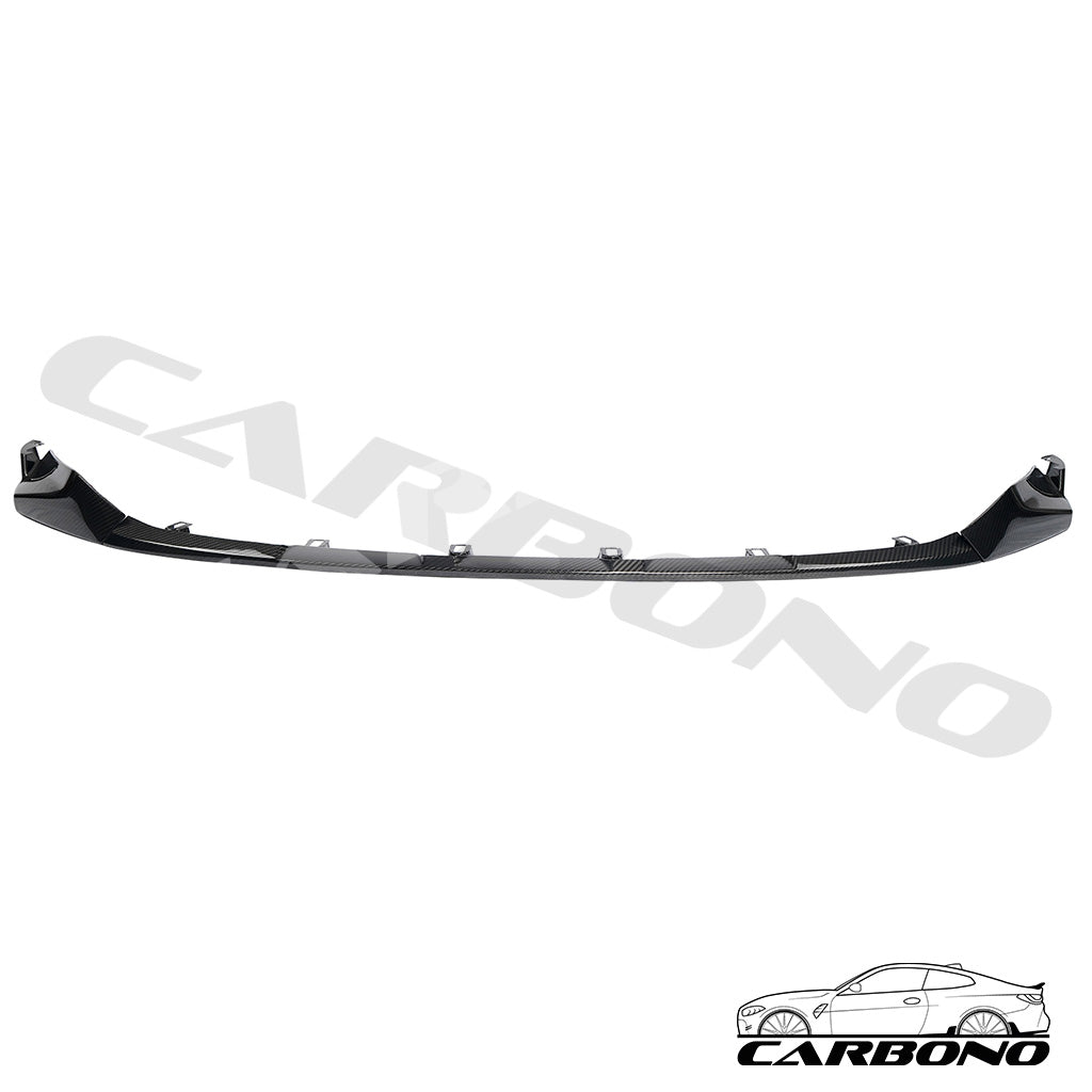 Frontlippe Spoiler Schwert CS Style 3 teilig Dry Carbon - BMW M3 G80 G81 M4 G82 G83