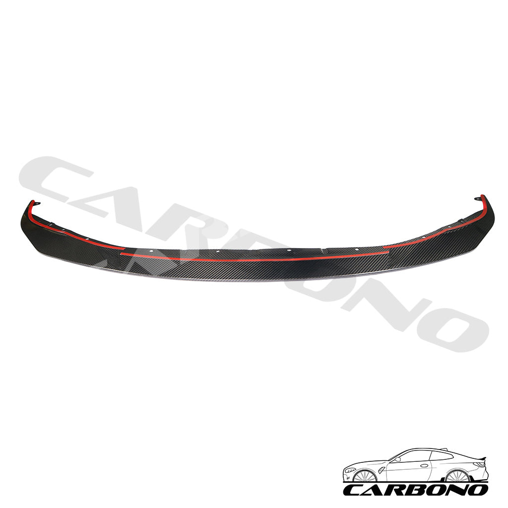 Frontlippe Spoiler Schwert R-V1 Style Dry Carbon - BMW M3 G80 G81 M4 G82 G83