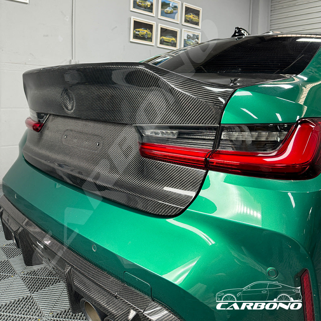 Kofferraum Klappe CS Style Dry Carbon - BMW 3er G20 M3 G80