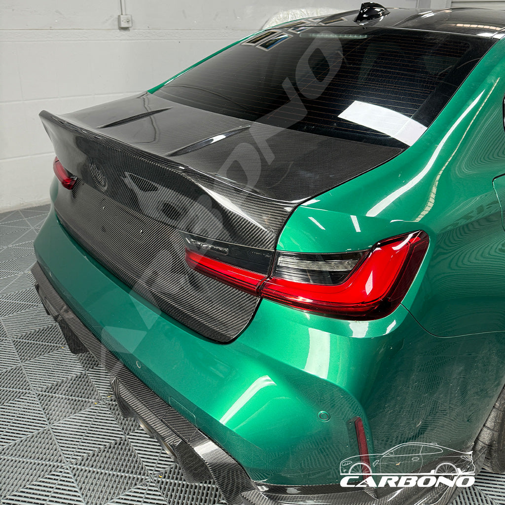 Kofferraum Klappe CS Style Dry Carbon - BMW 3er G20 M3 G80