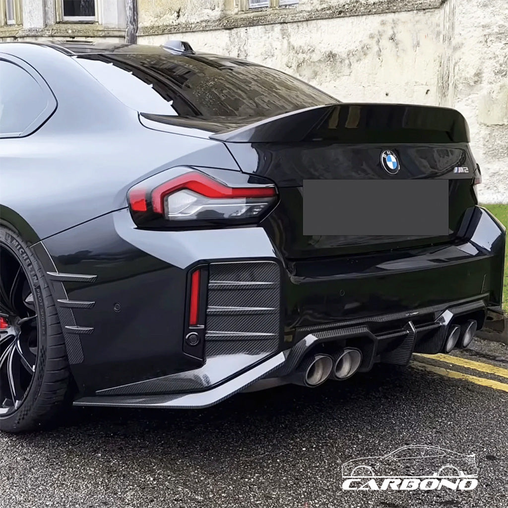 Heckaufsatz MP Style hintere Stoßstange Dry Carbon - BMW M2 G87