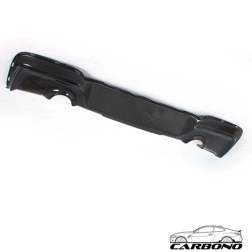 Heckdiffusor Carbon – BMW 1er (F20) M135i – Einzelrohr mit Doppelauslass – nur für M Paket