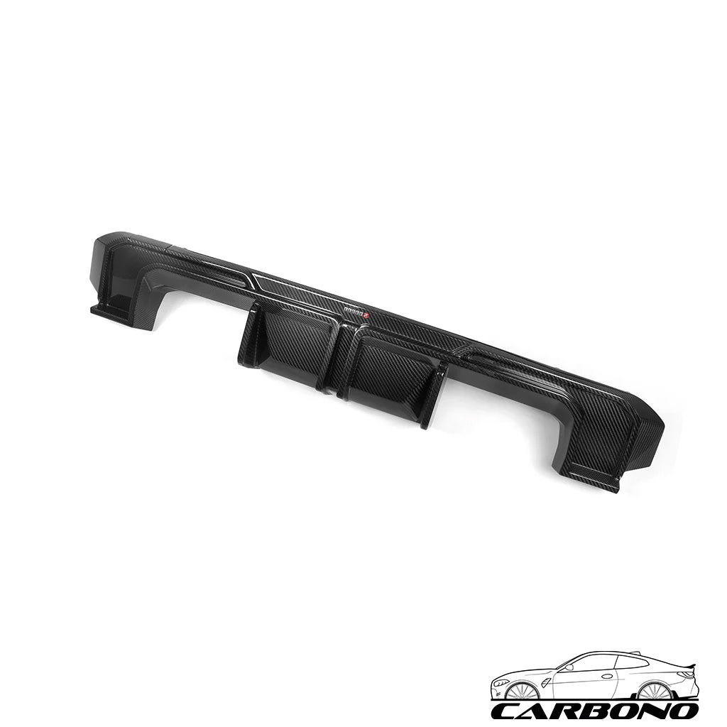 Heckdiffusor Type A + Side Splitter Dry Carbon – Sooqoo – BMW M3 (G80, G81), M4 (G82, G83)