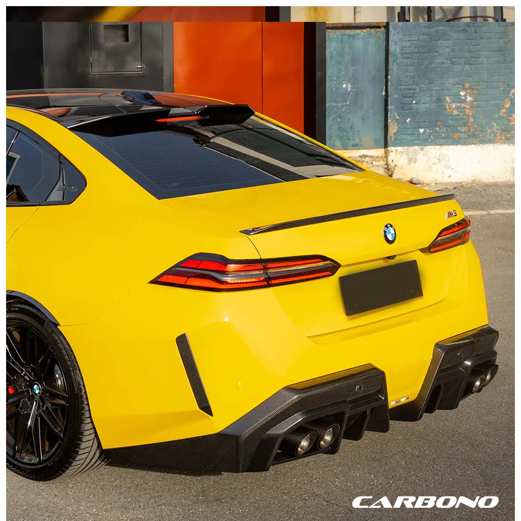 SOOQOO Heckdiffusor Type-A aus Dry Carbon – BMW M5 G90 / G99