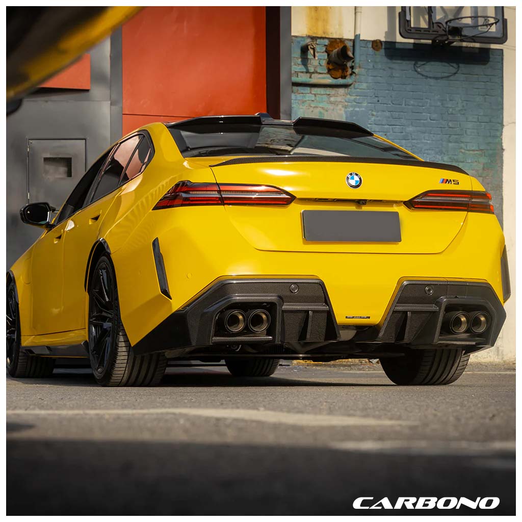 Heckdiffusor SOOQOO Type-A Dry Carbon – passend für BMW M5 G90 / G99